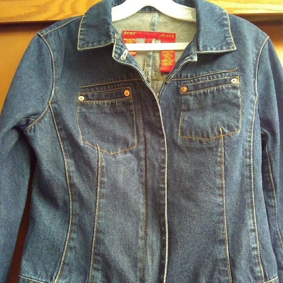 *Final Sell Price* BCBG Blue Jean Jacket - Picture 2 of 4